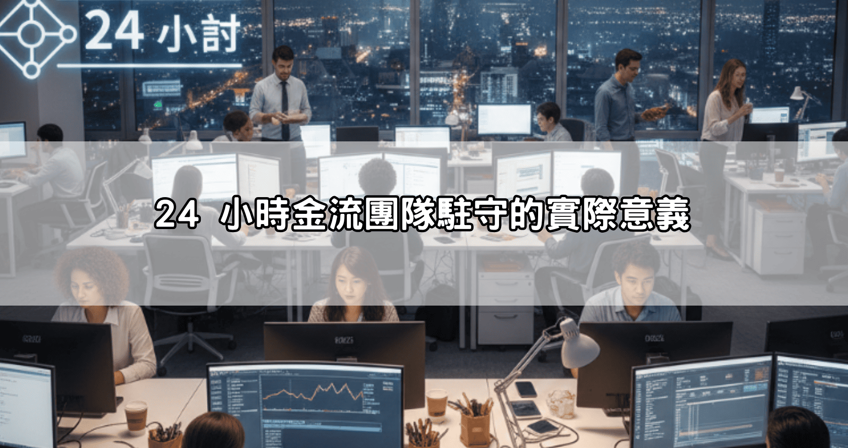 24 小時金流團隊駐守的實際意義